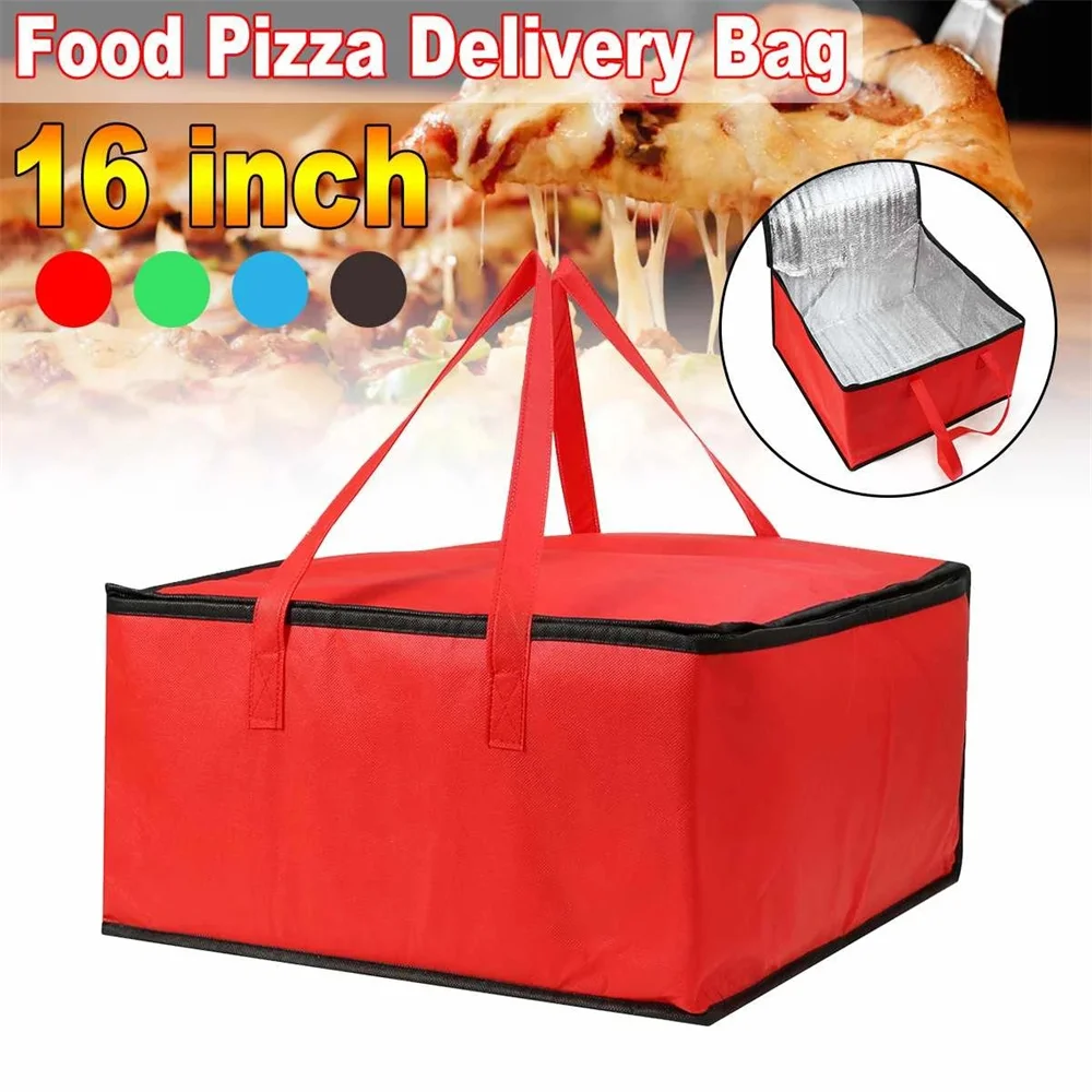 Waterproof Insulated Thermal Bag 🧊 – Foldable Reusable Cooler Tote for Pizza Delivery, ... - SKU ITB22012 - UGI Packa...