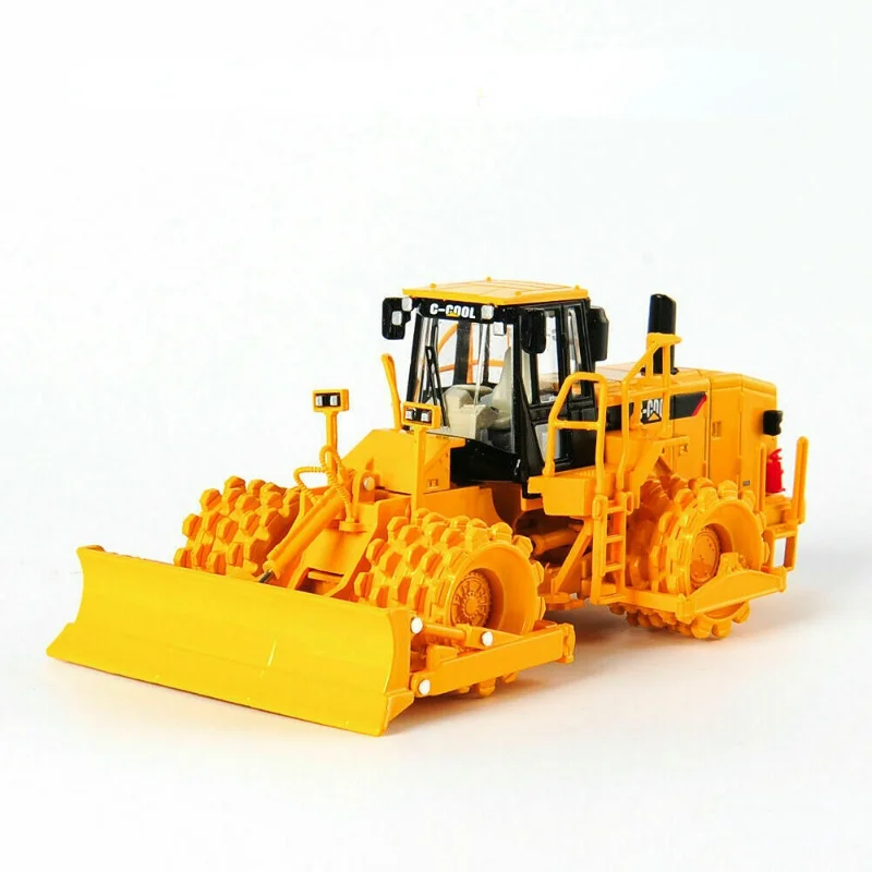 164 Scale Diecast โลหะผสมวิศวกรรมโมเดลรถยนต์ของเล่นรถ Bulldozer จำลอง