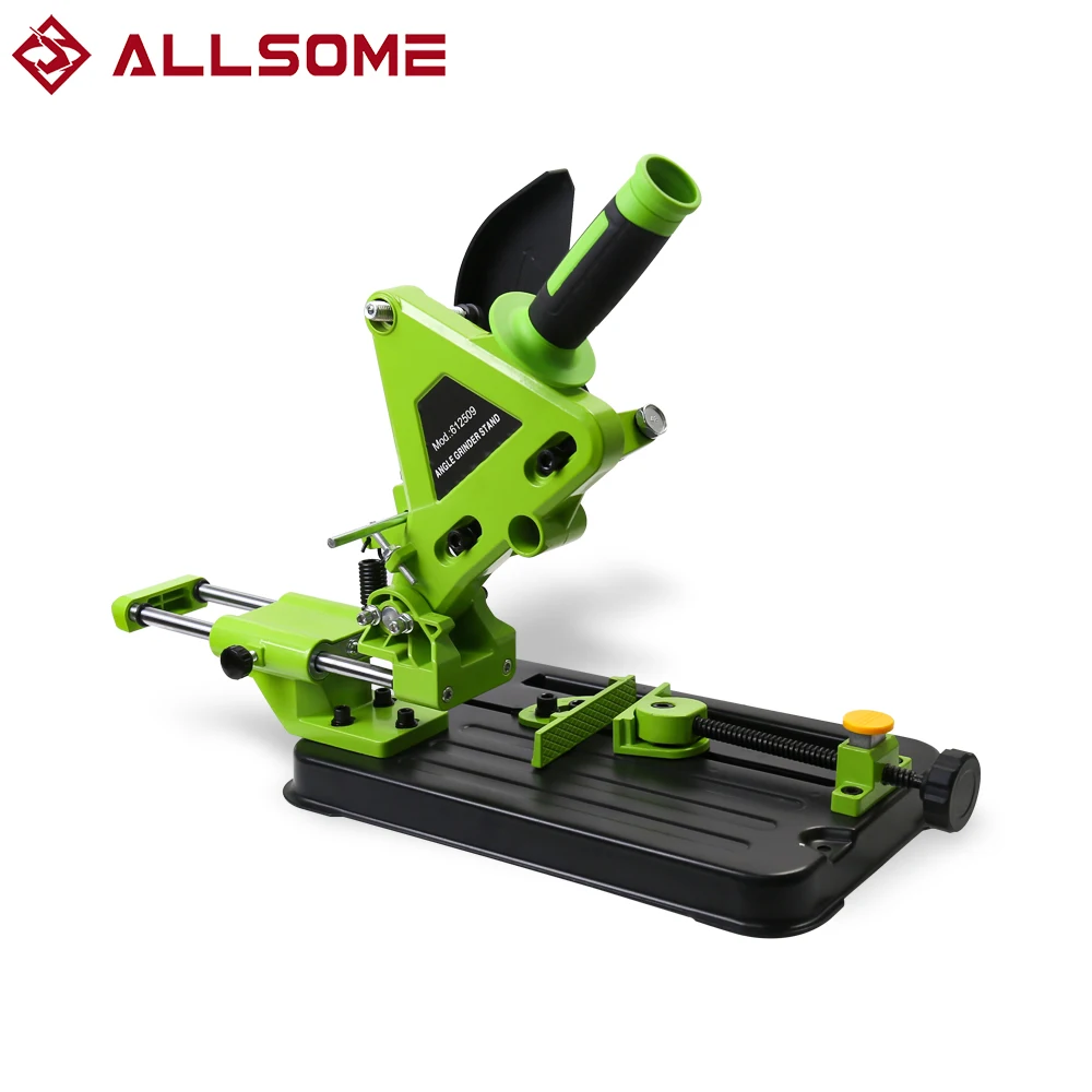 

ALLSOME Angle Mill Support Grinder Holder Cutter Stand Bracket Holder Cutting Machine for 100/115/125mm Angle Grinder