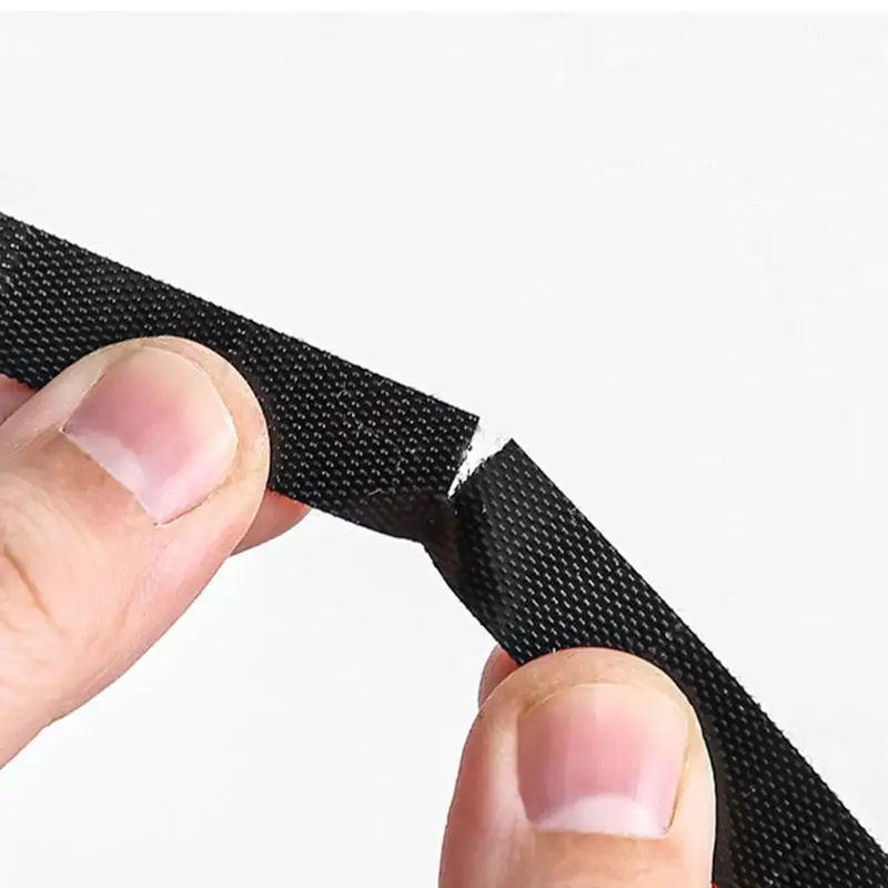 Cable Manager Data Cable Storage Artifact Reusable Cable Tie 1.2cmx5m Nylon Free Cut Wire Organizer USB Cord Cable Ties