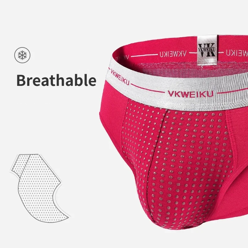 Men Magnetic Therapy Boxers Energetic Panties Physical Underwear Enlarge Health Care Underpant Short Tourmaline Prostate Chasity 4