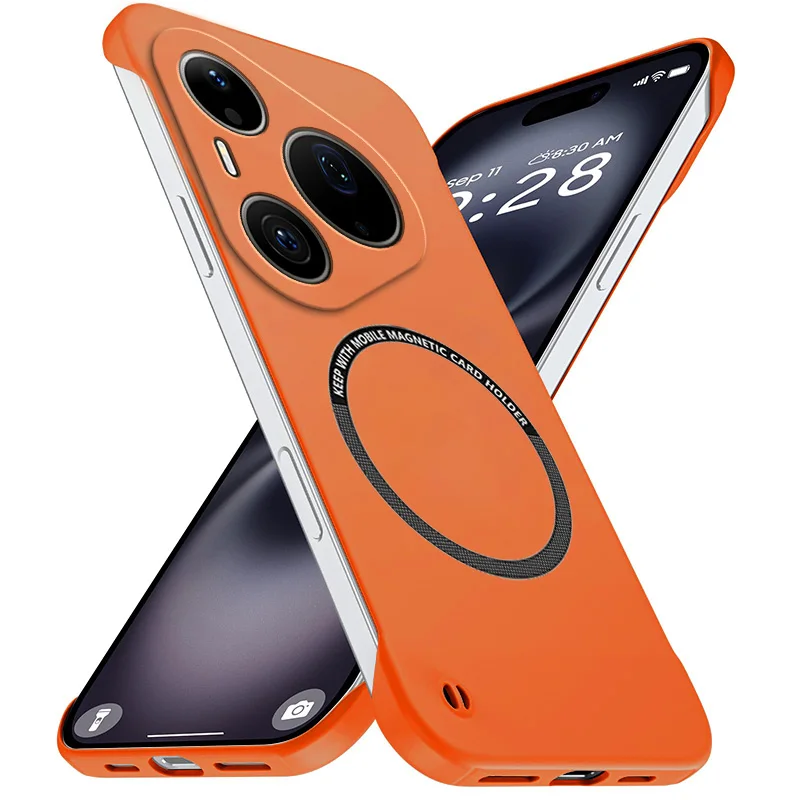 Strong Magnetic Wireless Charging Shell - Lightweight PC Bumper Protector Cover