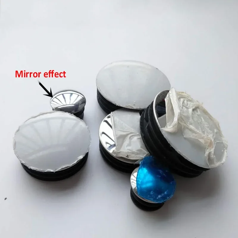 Silicone Rubber Plugs Pipe End Cap Rubber Caps Silicone Rubber Caps Floor Protector Caps Round Stainless Steel Tube End Cap Cover Furniture Leg Pipe Plug Mirror Plastic Iron Sheet Floor Protector Dia 16-60mm