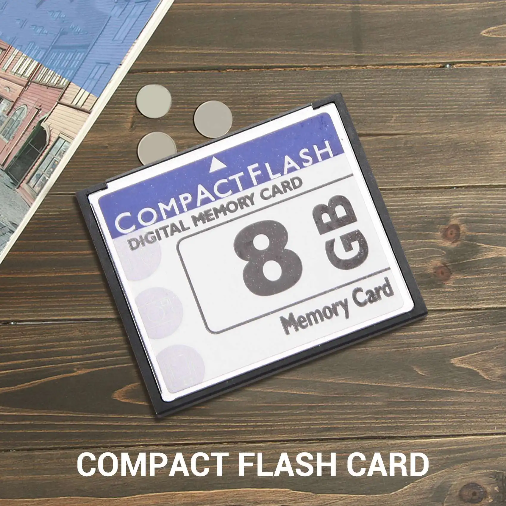 Professional Carte Mémoire Compact Flash 8 Go (Whiteandblue