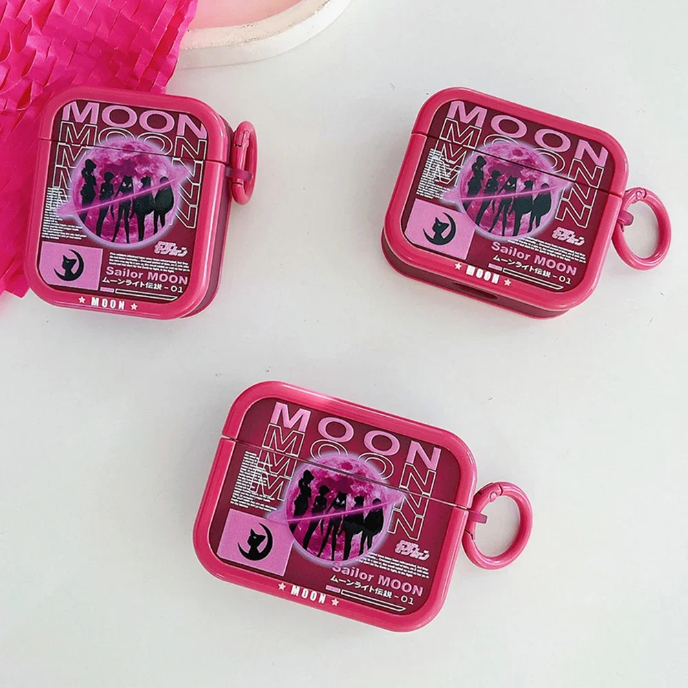 Cute Cartoon Boisers Lune Per Apple Airpods 1 2 3 Custodia Airpods Pro 2 Custodia Iphone Auricolari Accessori Air Pod Cover