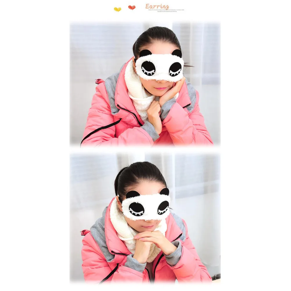 New Travel Rest EyeShade Sleeping Eye Mask Cover eyepatch blindfolds for health care to shield the light Goggles 1pcs/lot ym04