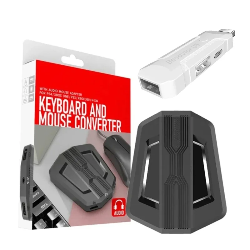 

ABS Keyboard & Mouse Converter Video Game Converter Gamepad Connector Keyboard Mouse Converter Keyboard & Mouse Adapter
