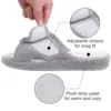 Crestar Home Slippers Arch Support For Women Adjustable Terry Cloth Fuzzy Indoor Slippers New Fashion Open Toe Soft Home Slides 4
