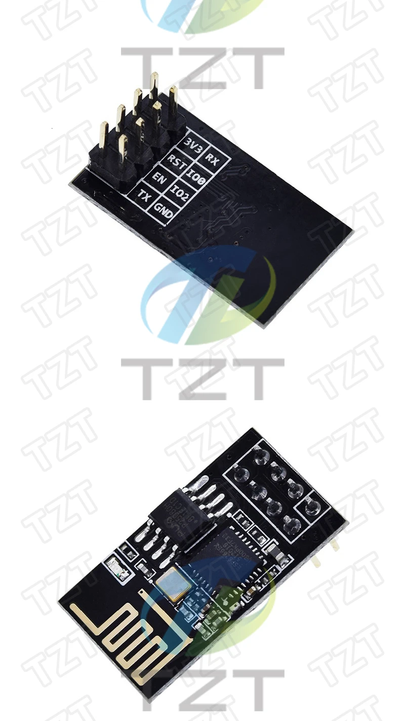 ESP01 Programmieradapter UART GPIO0 ESP-01 Adapter ESP8266 CH340G USB zu ESP8266 Serielles Drahtloses WIFI Entwicklerboard-Modul – Detail 12