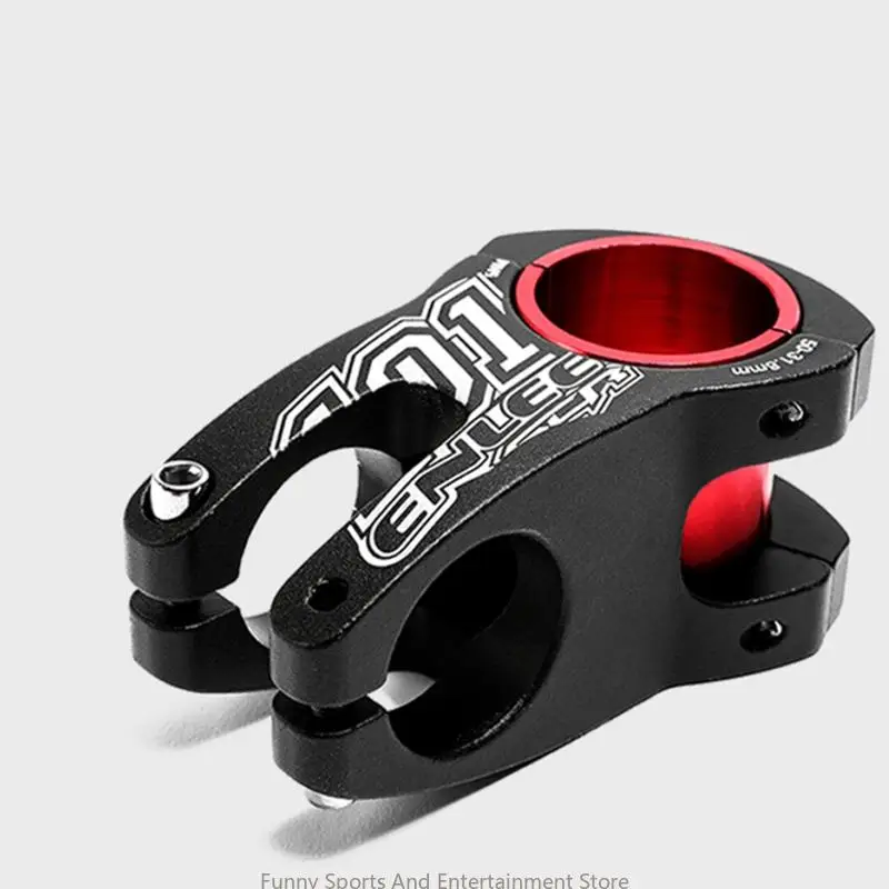 C4DE Mountain Bike Stem 31.8mm 28.6mm Aluminum Alloy Stem Short Handlebar Stem Riser For Mtb Dh, 50mm