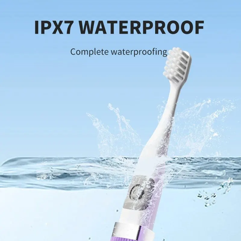 أحمر شفاه جيد-فرشاة أسنان كهربائية ذكية ، رأس فرشا...