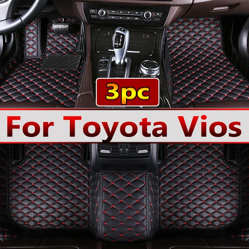 

Автомобильные коврики для Toyota Vios Belta Yaris Sedan Limo XP90 2008 ~ 2012, автомобильные коврики, кожаные коврики, водонепроницаемые напольные коврики, автомобильные аксессуары