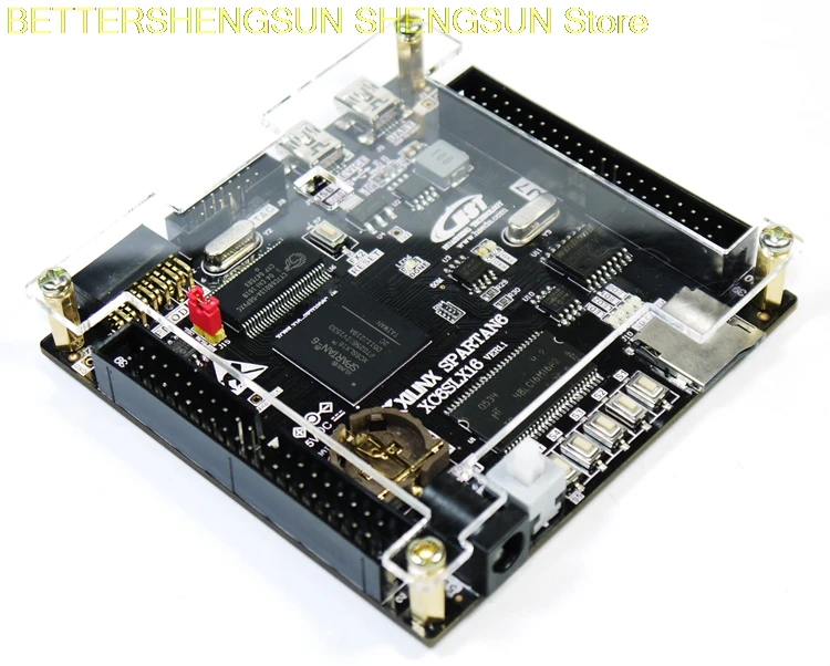 

SPARTAN6 XC6SLX16 Microblaze SDRAM USB2.0 FPGA board