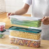 Boîte de rangement pour aliments frais, 2/4 pièces, conteneur de conservation des aliments frais, réfrigérateur froid scellé, boîte de rangement de fruits frais de cuisine avec couvercle, pots 2