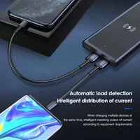 KUULAA 보조베터리 10000mAh 무선 충전기 휴대용 충전기 무선 충전 보조베터리 For iPhone 13 12 11 pro max Samsung 1