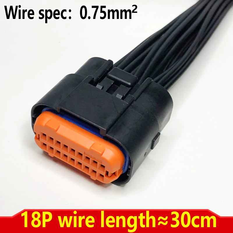 Waterproof ECU Wiring Harness Connector for Car Computer Controller, 30cm Length