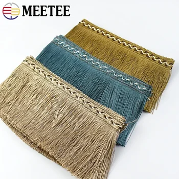 1-5M Meetee Nappa Frangia per Tenda Abbigliamento Finiture in pizzo Borsa Nappe Guarnizioni Decorazione Nastro Fascia Accessori per cucire fai da te