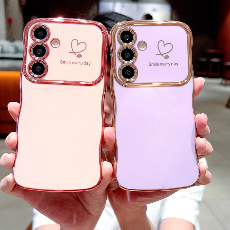 Elegant Plating Soft TPU Smartphone Case Cover
