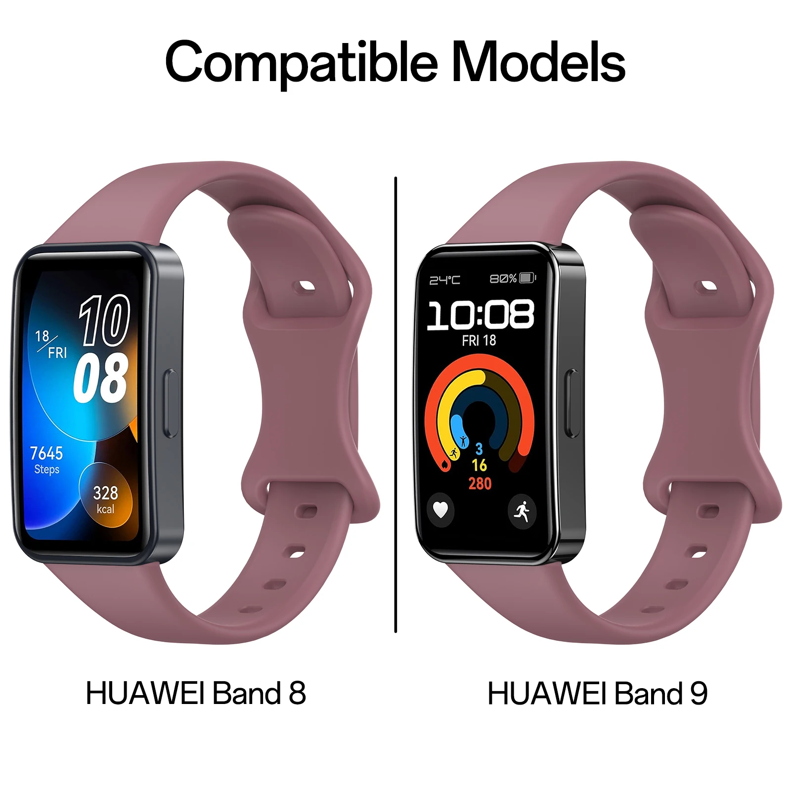 لينة سيليكون حزام لهواوي الفرقة 8 9 10 الأشرطة الر...