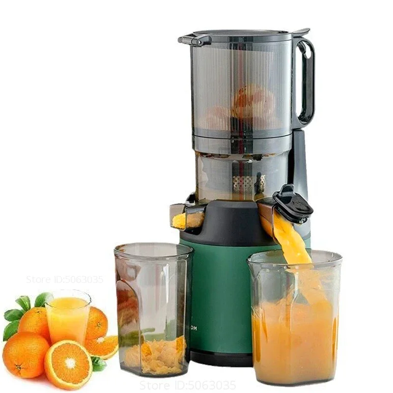

Electric Slow Juicer Household Low-speed Fruit Extractor 130mm Large Caliber Juicer Commercial Fresh Fruit Juice Machine