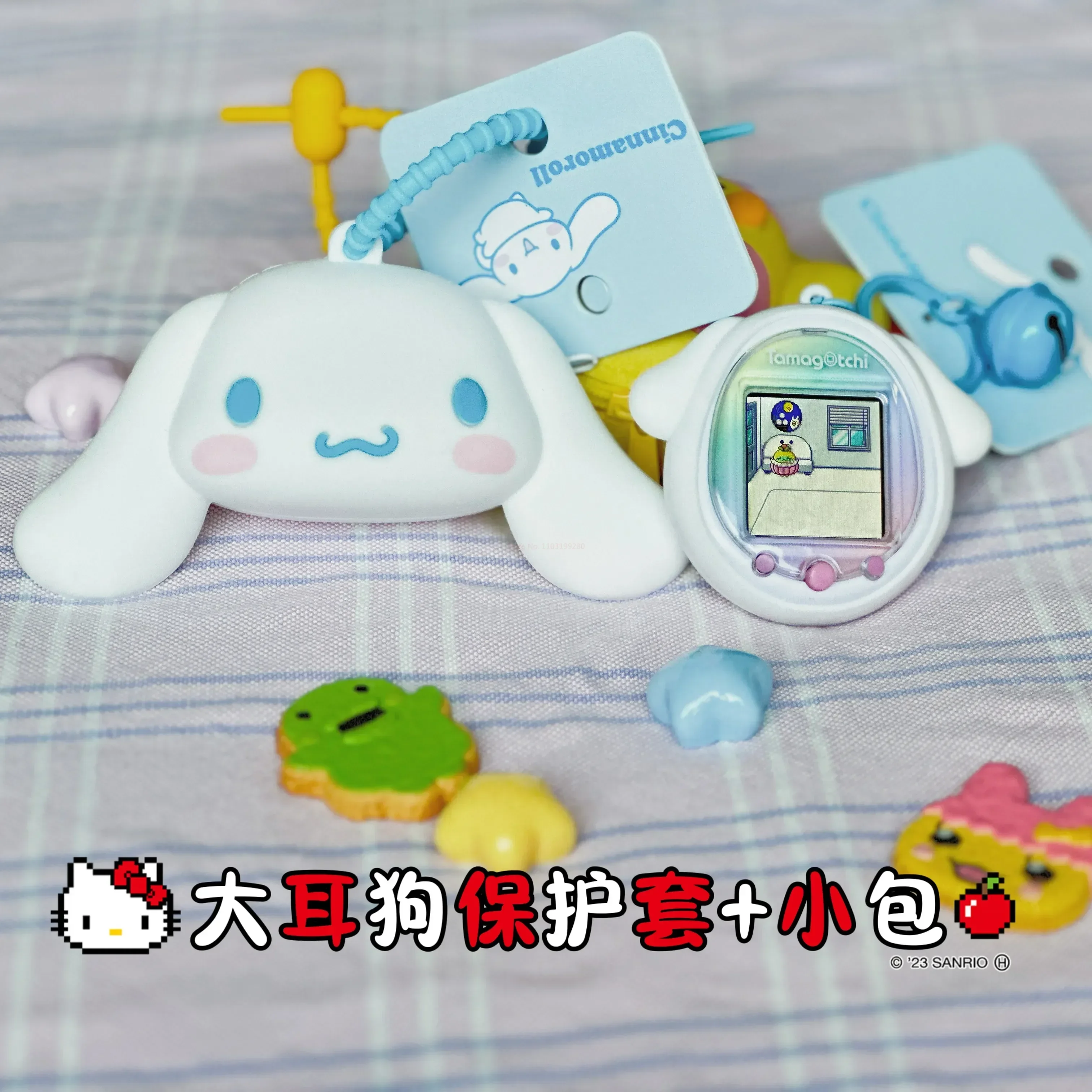 

Умный защитный чехол Sanrio Uni, силиконовый чехол Kuromi My Melody Cinnamoroll, милый подарок на день рождения, настольное украшение, мультяшный аниме
