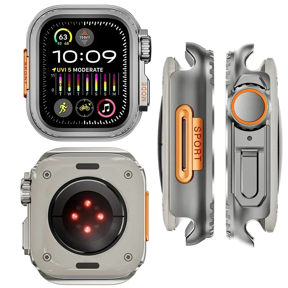 Durable Aluminum Alloy Rugged Bumper Cover with Screen Protector