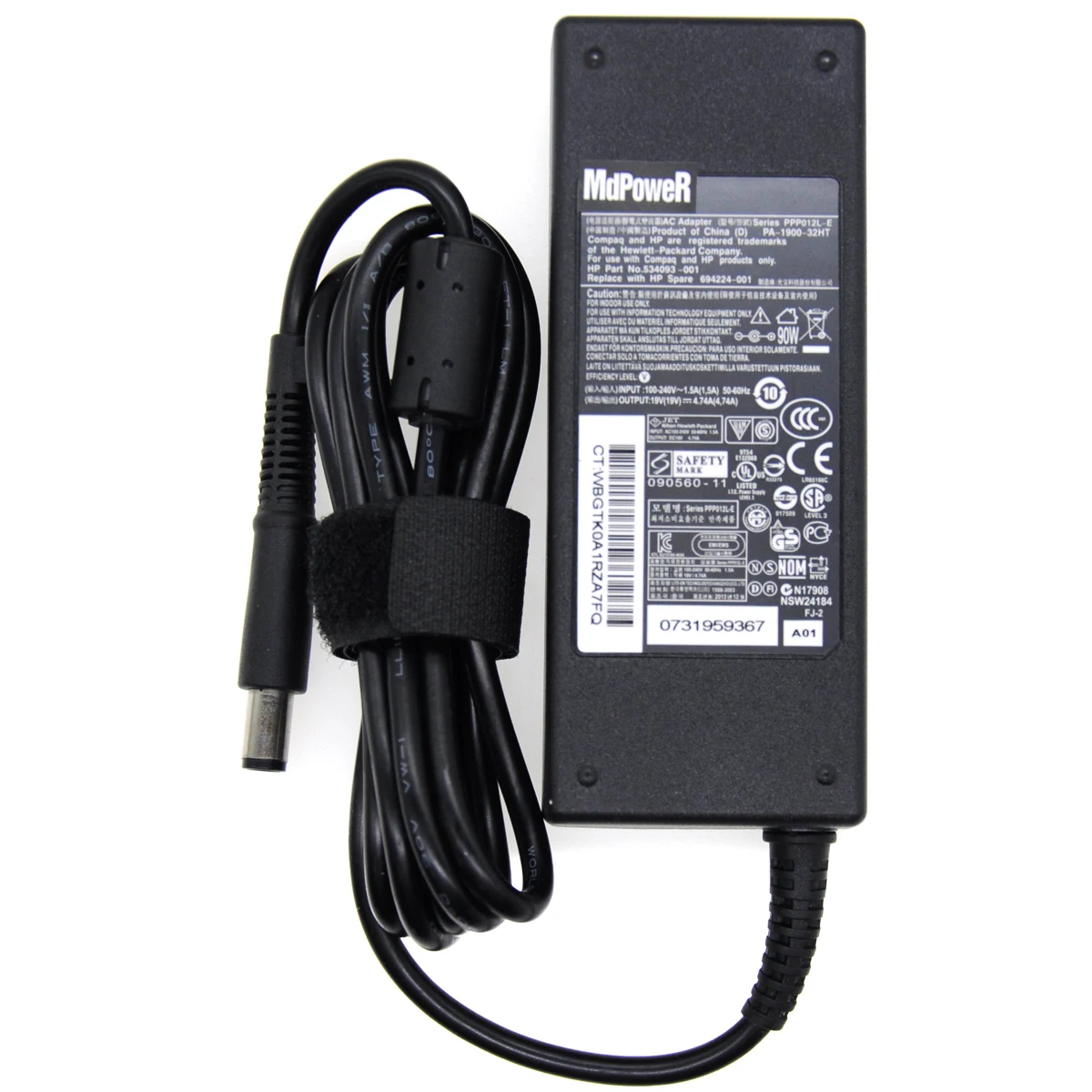 Original 19V 4.74A Ac Adapter Laptop Charger For Hp Probook 430 G1/G2 450 G2 2170P 4411S Dv6 G4 Ppp012D-S /19.5V 4.62A Ppp012H-S