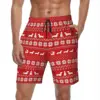 Swimsuits Christmas Print Gym Shorts Summer Dachshunds Cute Hawaii Board Short Pants Men Custom Sports Fast Dry Beach Trunks 1