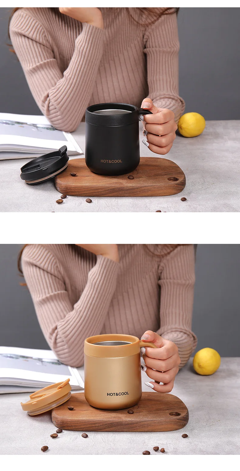 500-Ml Portable Office Insulated Mugs Stainless Steel Thermos Cup Cold And Hot Hot Sale Cute Water Cup With Handle 12 500-Ml Portable Office Insulated Mugs Stainless Steel Thermos Cup Cold And Hot Hot Sale Cute Water Cup With Handle