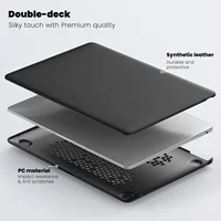 Laptop Case for Macbook Air 13 Case M1 M3 Macbook Pro 14 case M4 Pro 16 Funda Para Laptop Cover Air 15 M2 PU Stand Accessories - Image 5