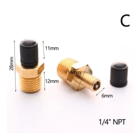 Vanne De Remplissage Pour Réservoir De Compresseur D'air - Adaptateur 1/4
