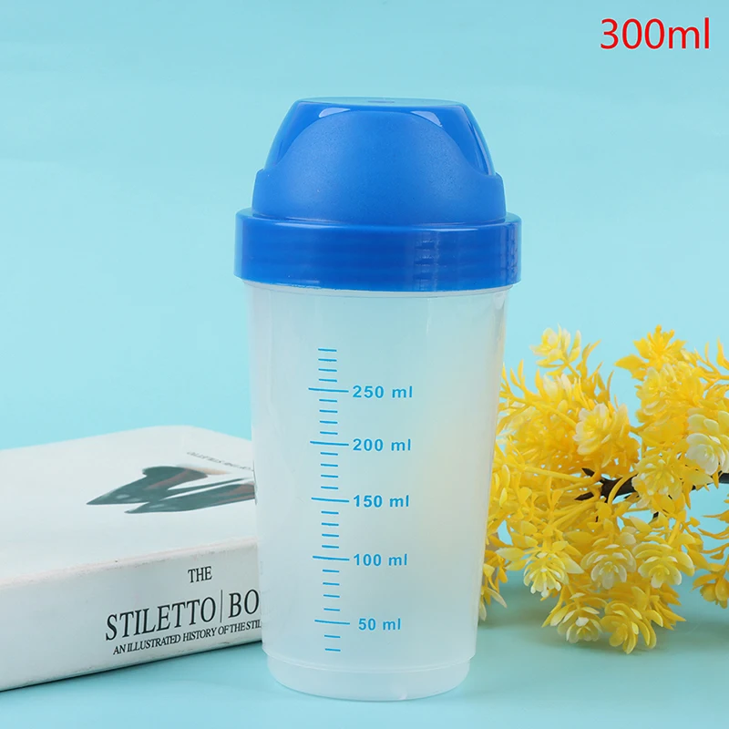 

Shaker Cup Sports Portable Convenient Stirring Cup 300ml Plastic Shakers Bottle Adults Drink Water Accessories
