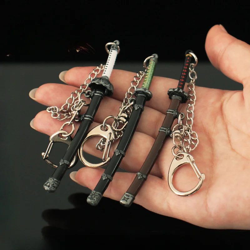 Shadowse Dies Twicea Mini Mortal Blade Scabbard Sword Model Alloy Peripheral Pendant Keychain Collectible Gifts