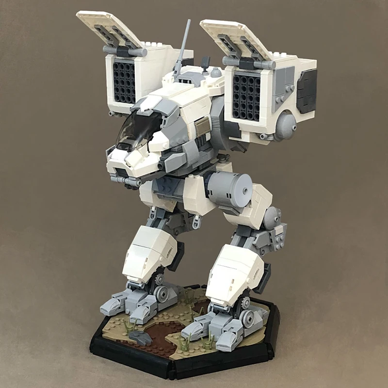 Фото Механический робот MOC BattleTeched, игровой конструктор, экшн-игрушки, катапультированный король, краб, механические кирпичи, игрушки Рождественские день рождения подарки №2