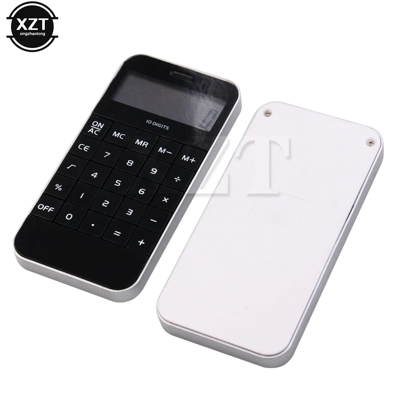 Mini Small Calculator Portable Creative Minimalist Electronic Calculator Suitable for School Office Home Calculator Supplies