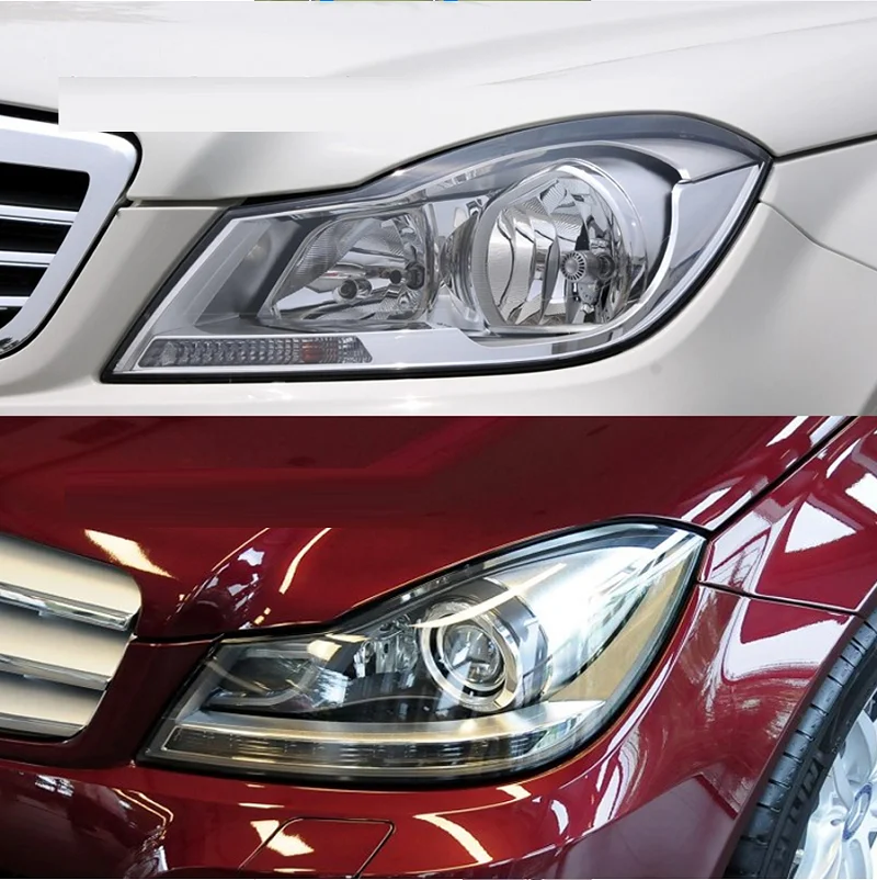 Paralume Faro Anteriore Sinistro Per Mercedes Classe C W204 (2011-2013) - Copriobiettivo