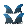 UK2.1 Quad FINS Surfboard Fins UPSURF FUTURE Side Fin Carbon Honeycomb Design Single Tabs Base Surf Fins 4 Pcs Quilhas 3