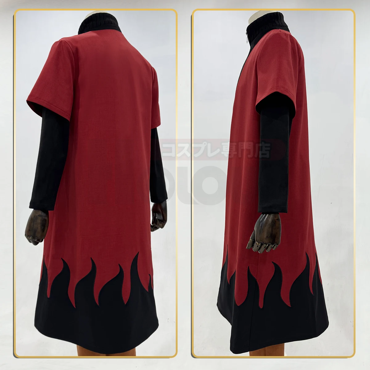 Naruto Uzumaki Cosplay Cloak – Unisex Anime Haori for Halloween & Conventions