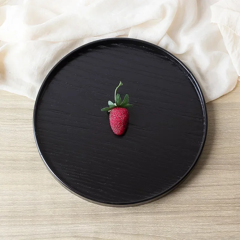 Wooden Tea Tray Round Rectangular Chinese Tea Serving