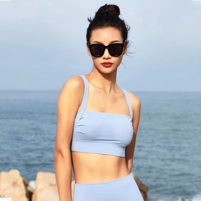 Women Yoga Sports Bra Seamless Comfort Padded Running Underwear High Quality Shockproof Sexy Tennis Fitness Bra Gym Sportswear
