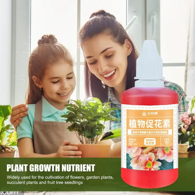 Növényi Folyékony Műtrágya Koncentrált Szerves 50 Ml Gyümölcs Termelő Tápanyagok Beltéri Étel Folyadék - Image 5
