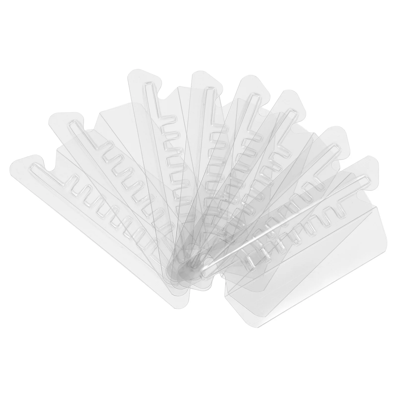 Guolao Color Pvc Label Writing Folder Small Hanging File Folders Tabs and Inserts Detachable for Labels