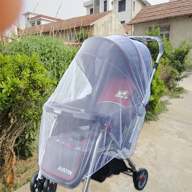 Baby stroller mosquito net Universal full cover baby encryption net increase mosquito net breathable summer mosquito repellent 4