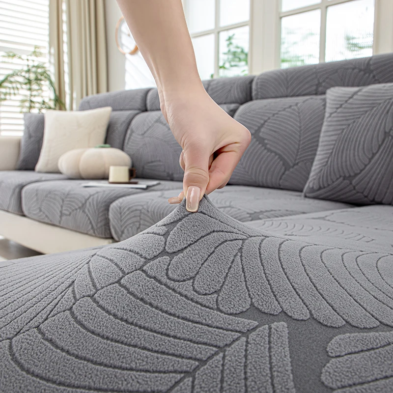 thick plush Sofa Cover Elastic Sofa Cushion Cover for Living Room Furniture Protector For Pets Removable Sofa Seat Cover 6