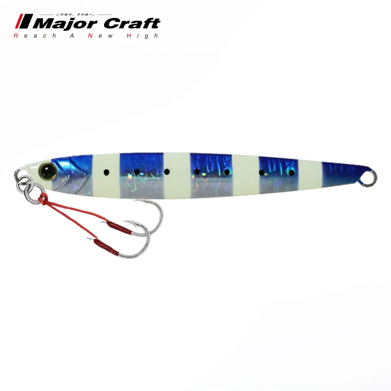 

MajorCraft, Japanese Horse Brand, Teppanyakia Bait, JPSL Sea Fishing, 40 GHooked Boats, Shore Fishing, Fast Pumping Fake Bait