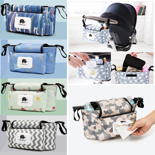 Baby Kinderwagen Organizer Tasche Wasserdichte Windel Tasche Reise Wagen  Kinderwagen Warenkorb Korb Haken Kinderwagen Zubehör Mummy Tasche -  AliExpress