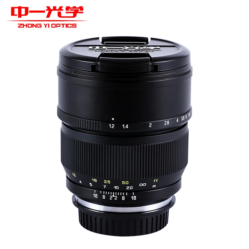 중이 85mm F1.2 풀프레임 고정 초점 인물 사진 렌즈 (니콘 Z/F 마운트 카메라 ZFC Z6 Z7 Z5 Z6II Z7II D610 D850 D750 D810 용)