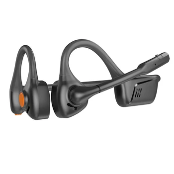 Cuffie Bluetooth Open-Ear, Cuffie Wireless con Cancellazione del Rumore Supporto AptX/aptX-LL/aptX-HD Progettate per Riunioni, Casa e Ufficio