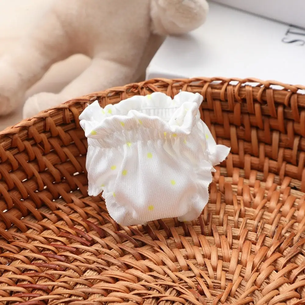 PP-Baumwoll-Puppenhöschen, modische Kleidung, neue Multistyles-Puppenunterwäsche, Spitzenunterwäsche für 10 cm Baumwollpuppen/für 13 cm Tierpuppe – Detail 3