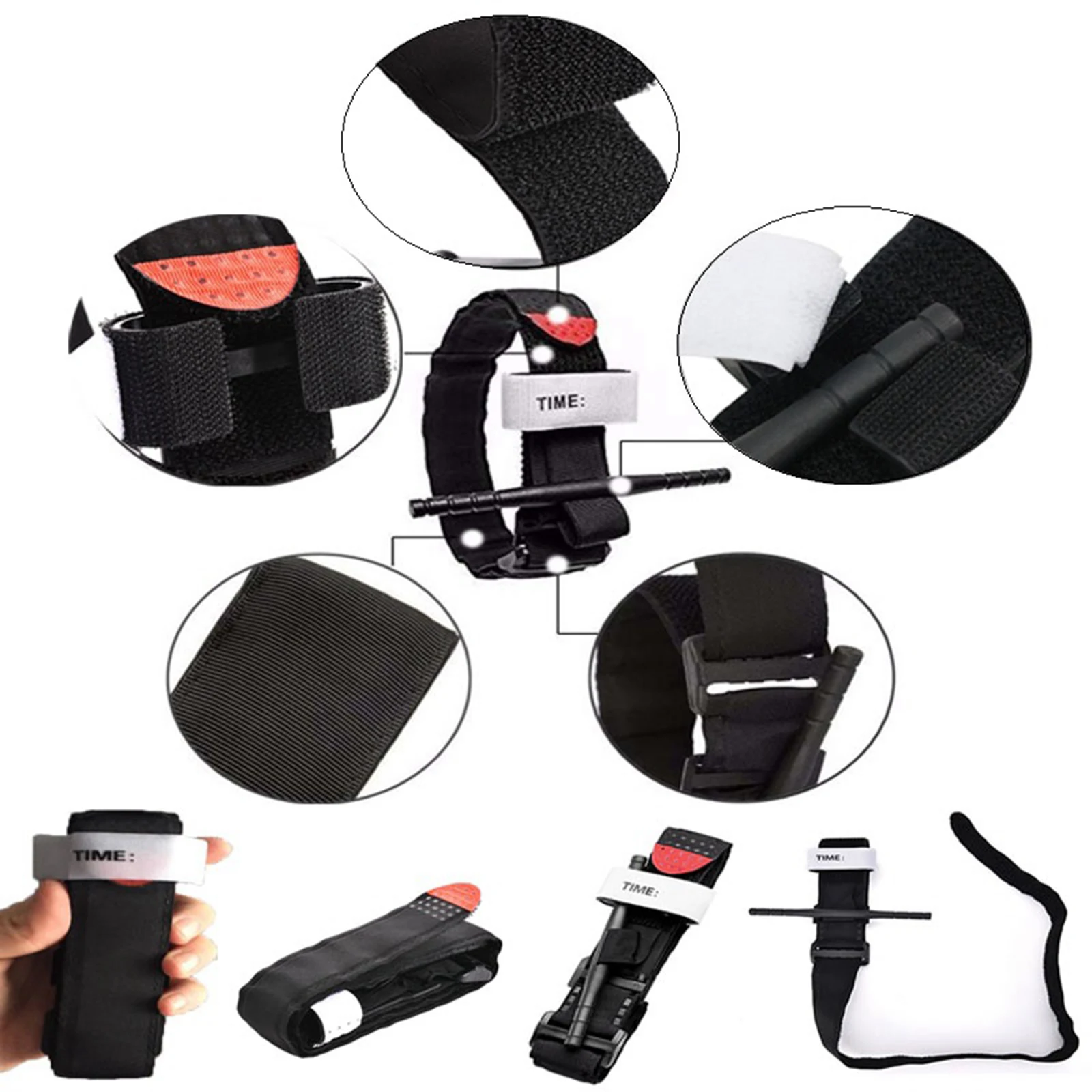 Combat Application Tourniquet First Aid Medical Tourniquet Bleed Quick Stop Control One-Handed Tourniquets Emergency Tool